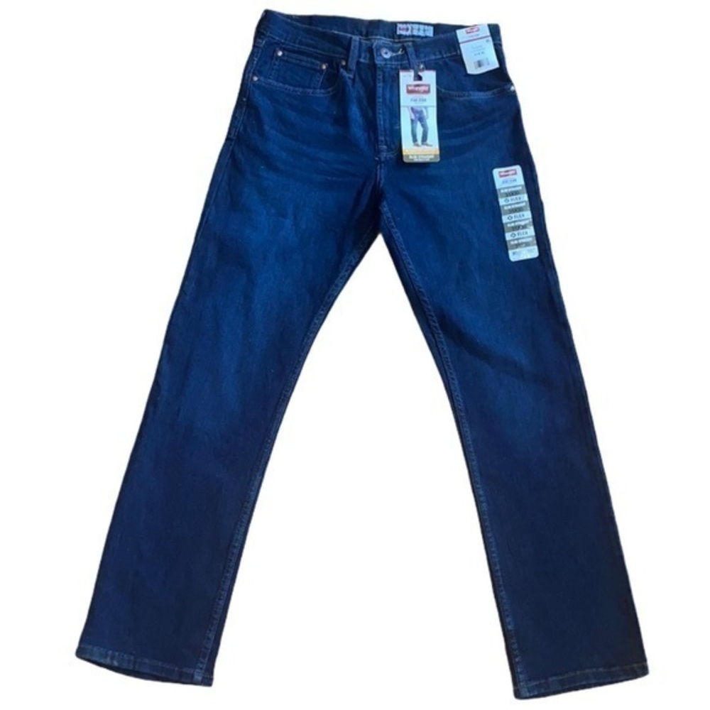 Wrangler slim straight jeans 31 x 30 flex, NWT